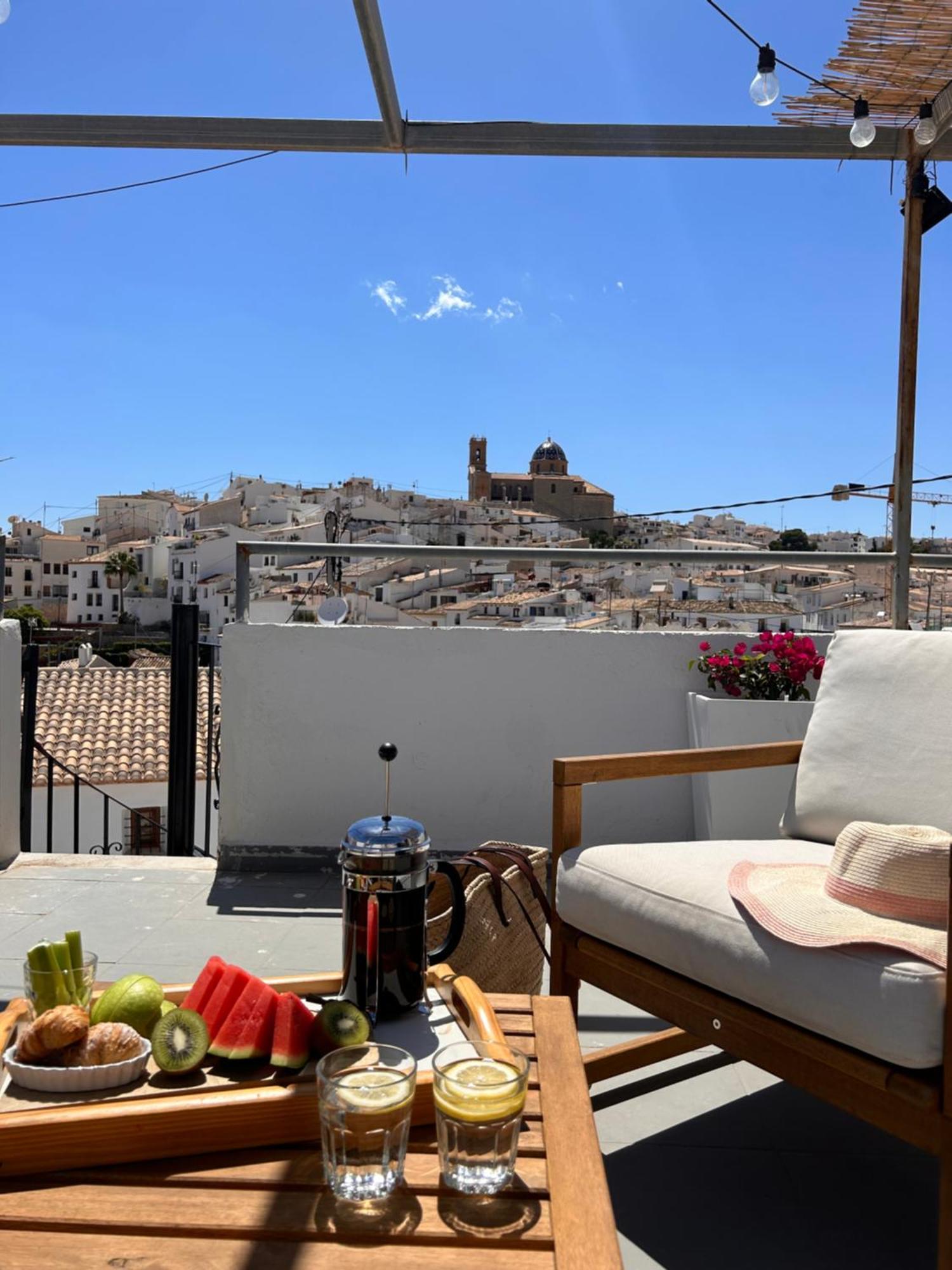 Casa Barman Casco Antiguo Y Vistas Al Mar Villa Алтеа Екстериор снимка
