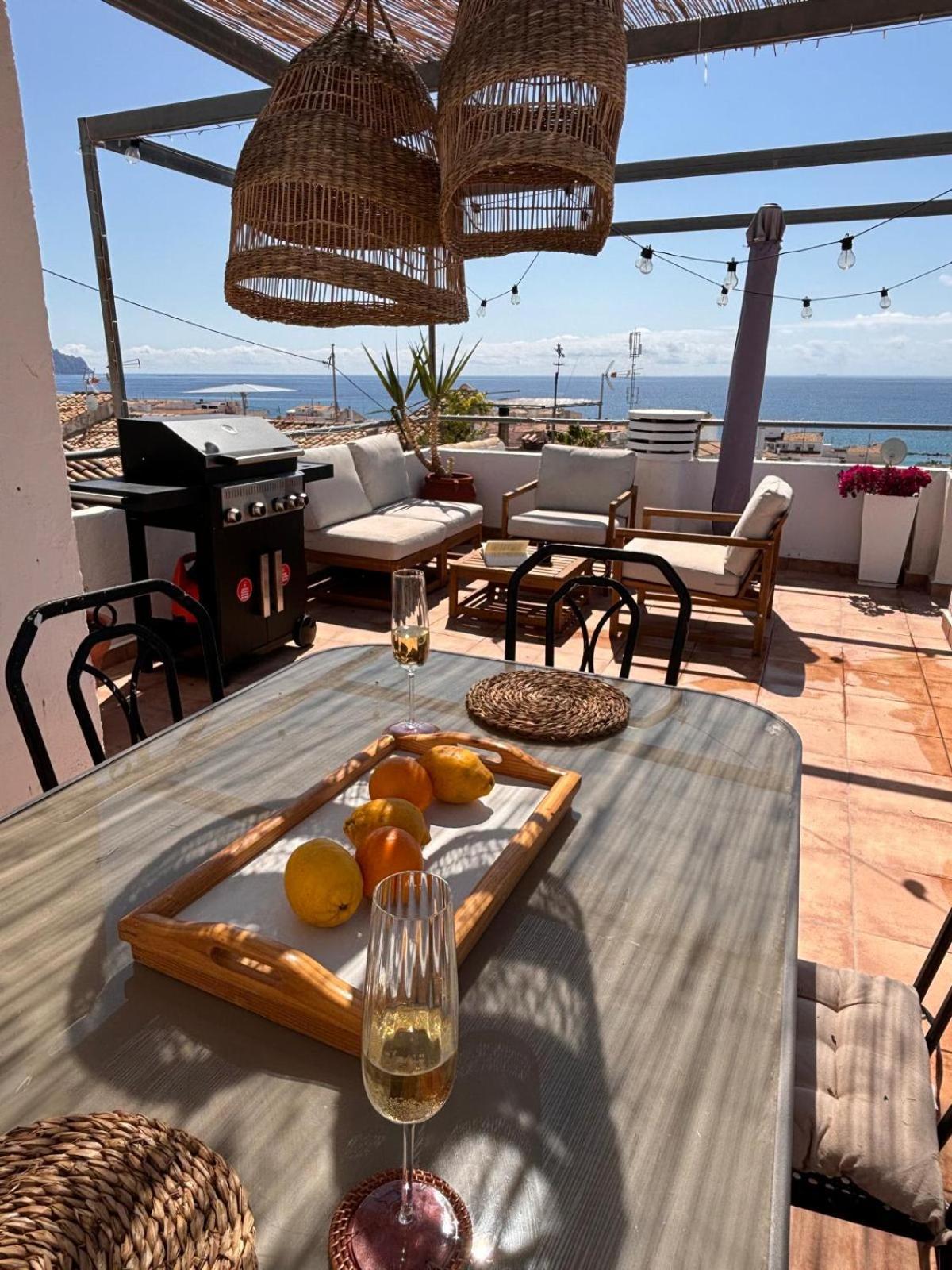 Casa Barman Casco Antiguo Y Vistas Al Mar Villa Алтеа Екстериор снимка